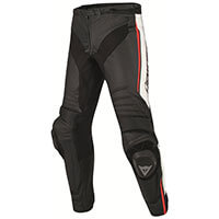 Dainese Misano Leather Pants Red