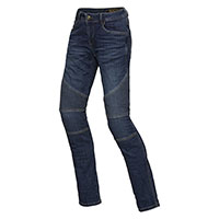 Jeans Mujer IXS Classic Ar Moto azul