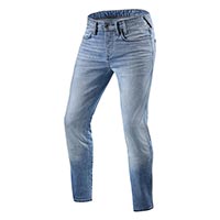 Jeans cortos Rev'It Piston 2 SK azul claro