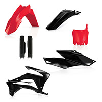 Kit Plastiques Acerbis Honda Crf 450 R Rouge Noir