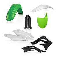 Acerbis Kxf 450 12 Kits Plastique Vert Blanc