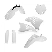 Acerbis Sx 65 12 Kits Plastique Blanc
