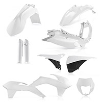 Kits de plástico Acerbis EXC / EXC-F 2014 blanco
