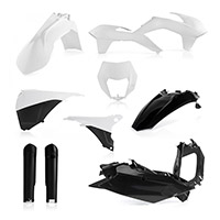 Acerbis Plastic Kits Exc/exc-f 2014 White Black