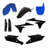 Acerbis Yzf 250/450 2014 Plastic Kit Black Blue