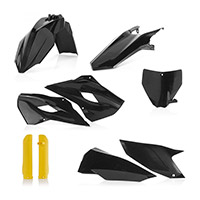 Kit Plasticos Acerbis Husqvarna TE / FE 16 negro amarillo