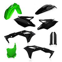 Kit Plasticos Acerbis KXF 250 2017 negro verde