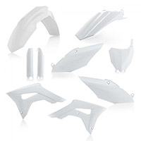 Acerbis Plastics Kit Honda Crf 450 R 17 White