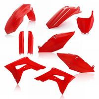 Kit Plasticos Acerbis HONDA CRF 450 R 17 rojo