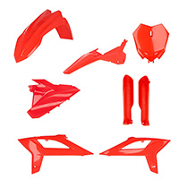 Kit Plastique Complet Acerbis Beta Rx 22 Rouge