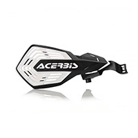 Acerbis K Future Kawasaki Handguards Black White