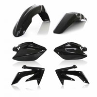 Acerbis Plastic Kit Black 0007454 For Honda Crf 250r 04/05
