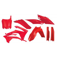Acerbis Full Kit Plastic Red 0016900 For Honda