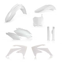 Acerbis Full Plastic White Kit 0015707 For Honda