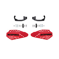 Acerbis Linear Vented Handguards Red 2