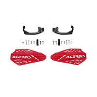 Acerbis Linear Vented Handguards Red 2