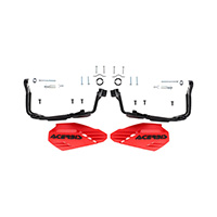 Acerbis Moto-x Handguards Black White