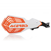 Acerbis K Future Handguards White Orange