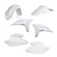Acerbis Full Plastic White Kit 0013775 For Yamaha Yzf 250 10-13