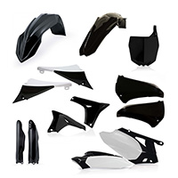 Kit Plastiques Acerbis Yamaha Yz-f 450 10-13 Noir Blanc