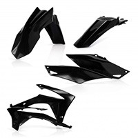 Acerbis Full Plastic Black Kit 0016899 For Honda Crf250r 14-17 And Crf450r 13-16