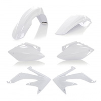 Acerbis Full Plastic Kit White 0008128 For Honda Crf 450 R 05/06