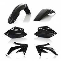 Acerbis Full Plastic Kit Black 0008128 For Honda Crf 450 R 05/06
