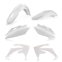 Acerbis Plastic Kit White 0013148 For Honda Crf250r 2010 And Crf450r 09-10