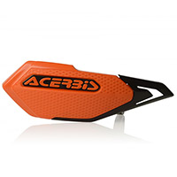 Acerbis X-elite Handguards Orange Black