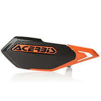Acerbis X-elite Handguards Black Orange