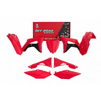 Kit Plastiques Racetech Replica 6pz Crf Noir Rouge