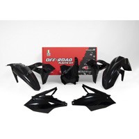 Racetech Kits De Plástico Kawasaki Replica 2018 Negro