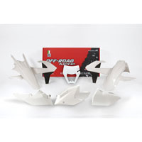 Racetech Plastic Kits Replica Ktm 2018 6 Pcs White