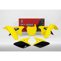 Racetech Kits De Plástico Suzuki Replica 2018 Amarillo Negro