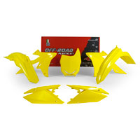Racetech Plastic Kits Suzuki Replica 2018 5pcs Yellow