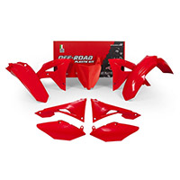 Kit de plástico Racetech Replica 6 PZ CRF 250 19 rojo