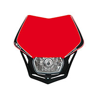 Racetech V-face Universal Mask Crf Red Black