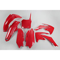 Kit Plasticos Ufo Honda CRF 450 09-10 rojo