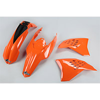 Ufo Plastic Kits Ktm Ktm Exc 09-10 Orange
