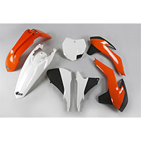 Ufo Plastic Kits Ktm Sx-sxf 13-15 Orange White