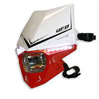 Ufo Stealth Dual Headlight White Red