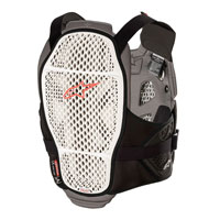 Alpinestars A-4 Max Chest Protection White Red