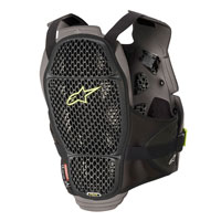 Alpinestars A-4 Max Chest Protection Black Yellow - 2