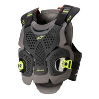 Alpinestars A-4 Max Chest Protection Black Yellow