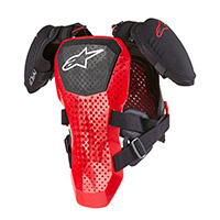 Alpinestars A-5 V2 Youth Chest Protector Black Red Kid