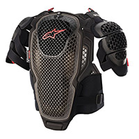 Alpinestars A-6 Chest Protector Black Red - 2