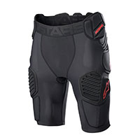 Pantalón corto Alpinestars Bionic Pro negro rojo