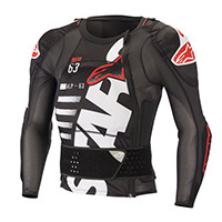 Alpinestars Sequence Ls Protection Jacket White Red