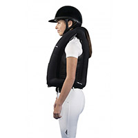 Helite Zip In 2 Riding Airbag Vest Black