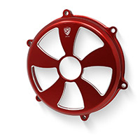 Tapa de embrague CNC Racing Panigale V4R roja